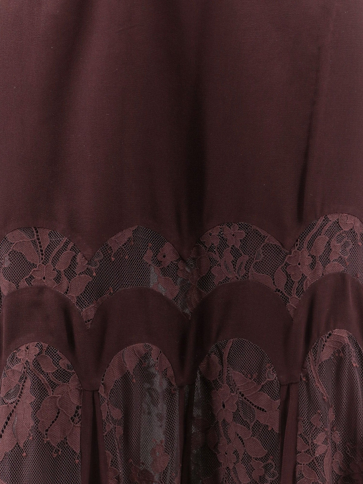 Zimmermann Women Valiant Silk And Lace Blend Long Skirt ZIMMERMANN