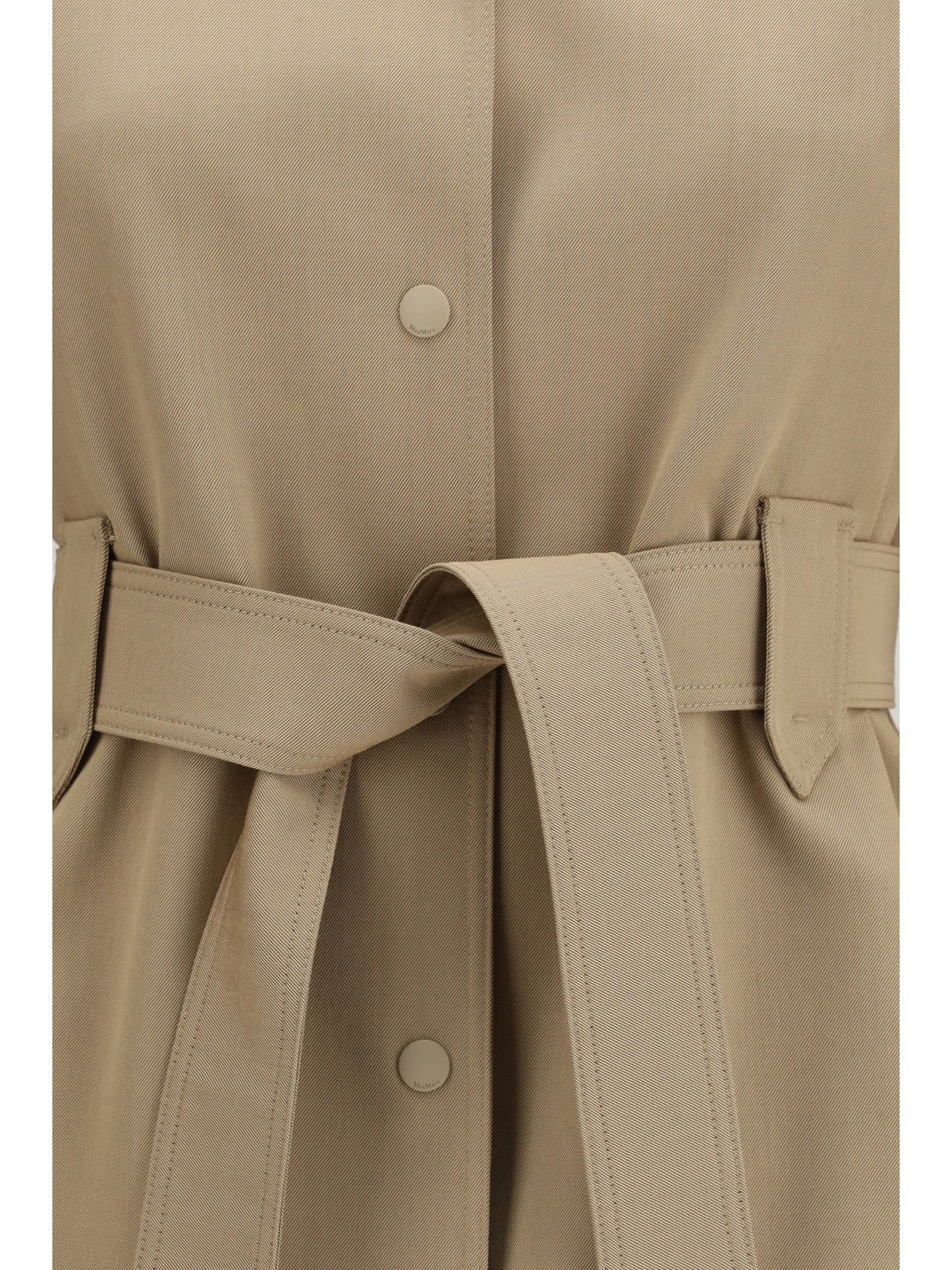 Max Mara Women Wool Jacket-Shirt With Belt MAX MARA