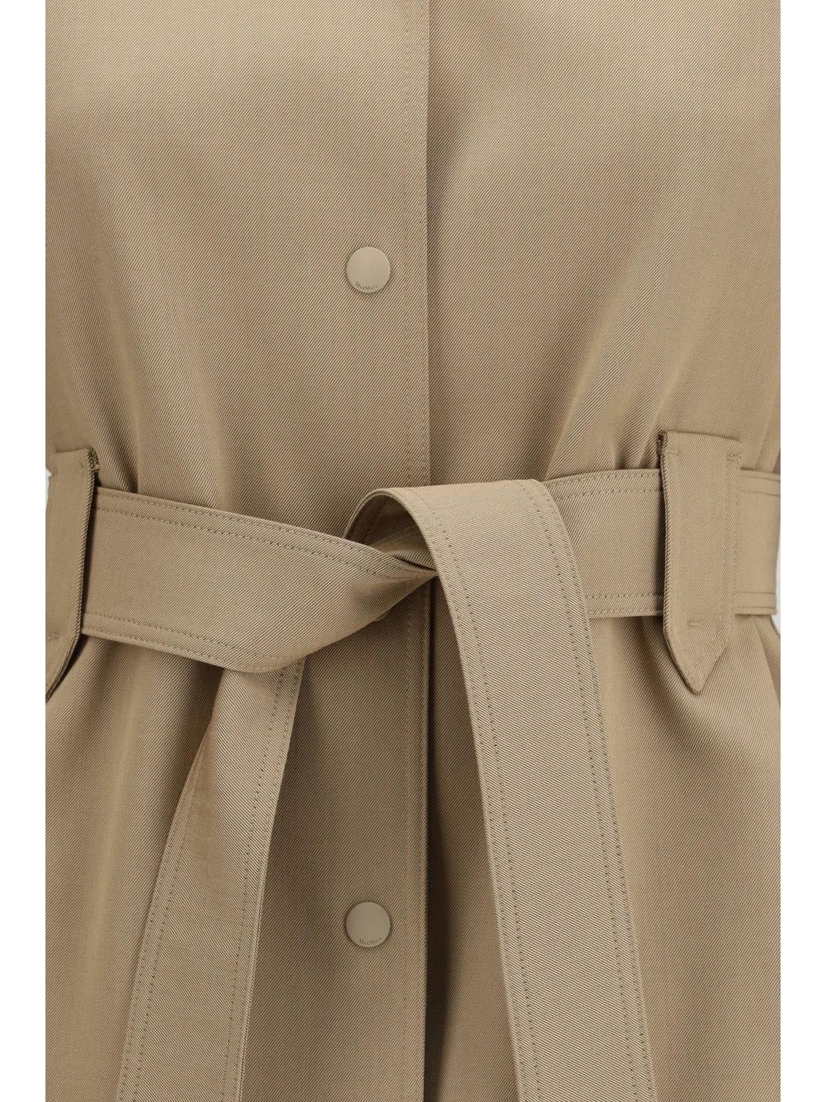 Max Mara Women Wool Jacket-Shirt With Belt MAX MARA
