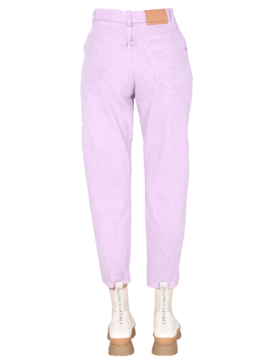 Stella Mccartney Women Jeans With Embroidered Logo STELLA MCCARTNEY