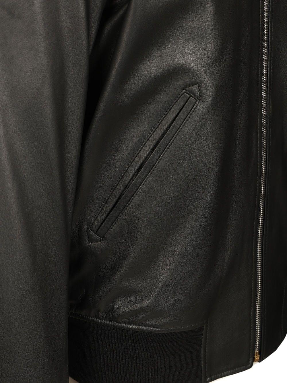 Paul Smith Men Lambskin Bomber Jacket PAUL SMITH