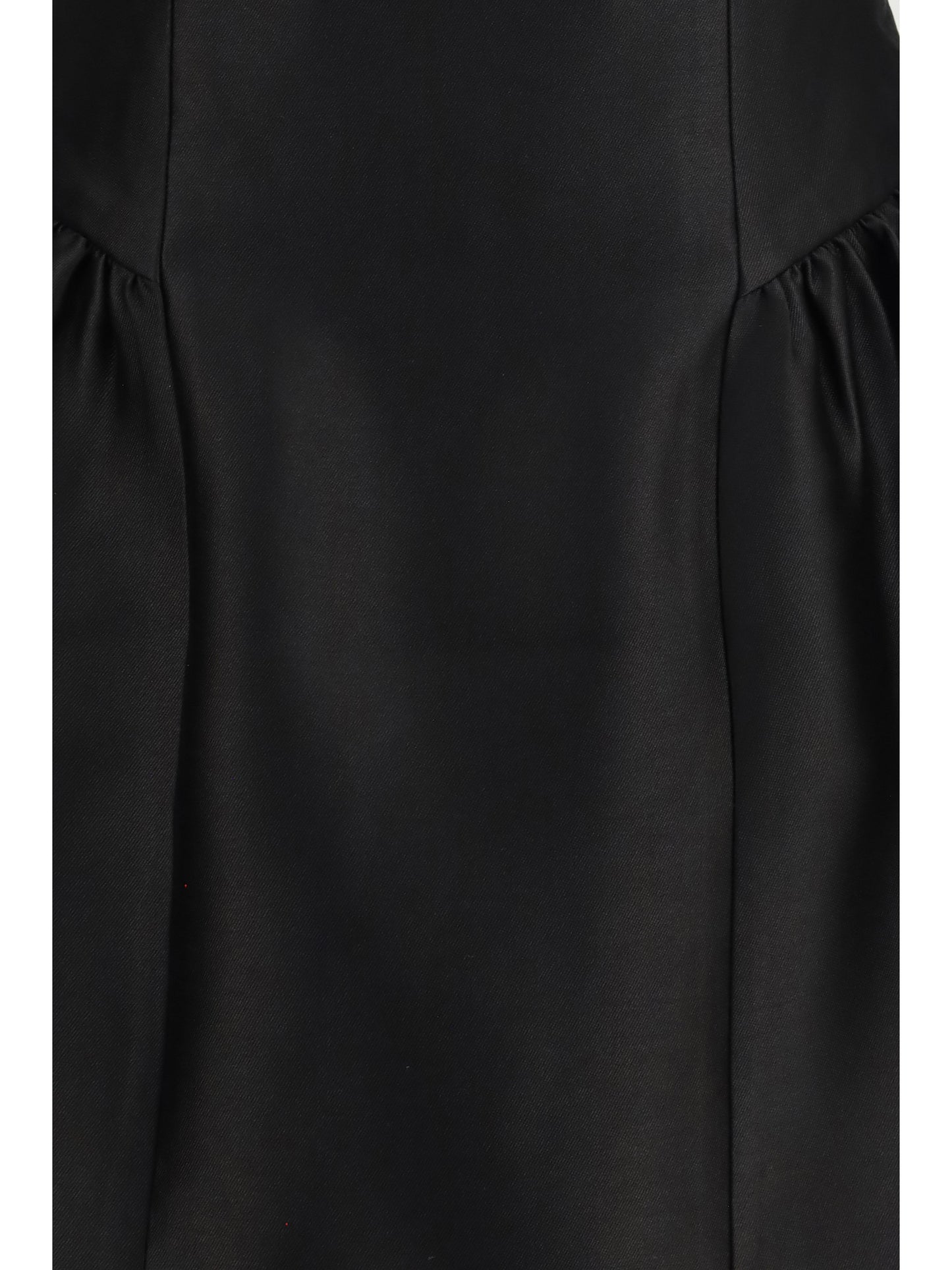 Self-Portrait Women Short Taffeta Dress With Collar SELF-PORTRAIT