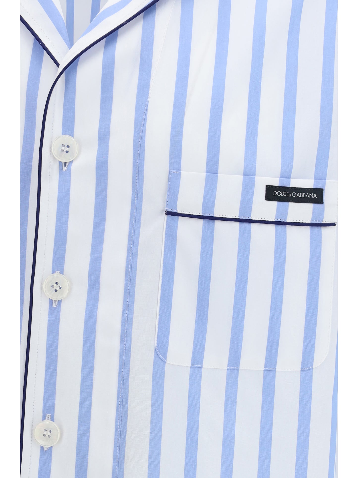 Dolce & Gabbana Men Short-Sleeve Striped Shirt DOLCE & GABBANA