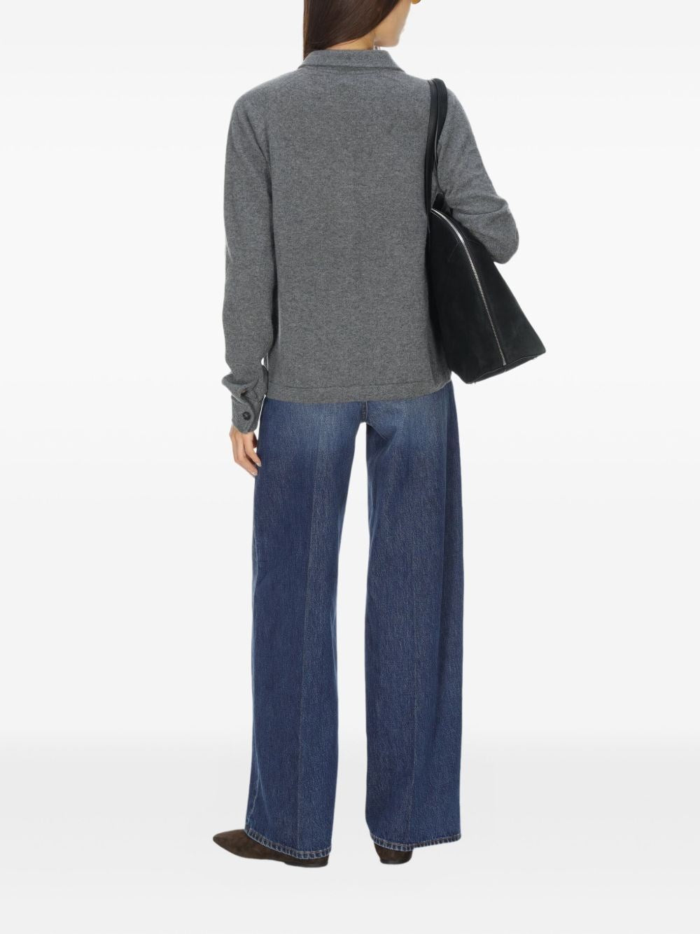 Toteme Women Raglan-Sleeve Cashmere Cardigan TOTEME
