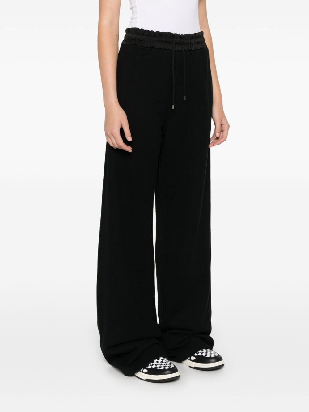 Saint Laurent Women Wide Leg Track Pants SAINT LAURENT