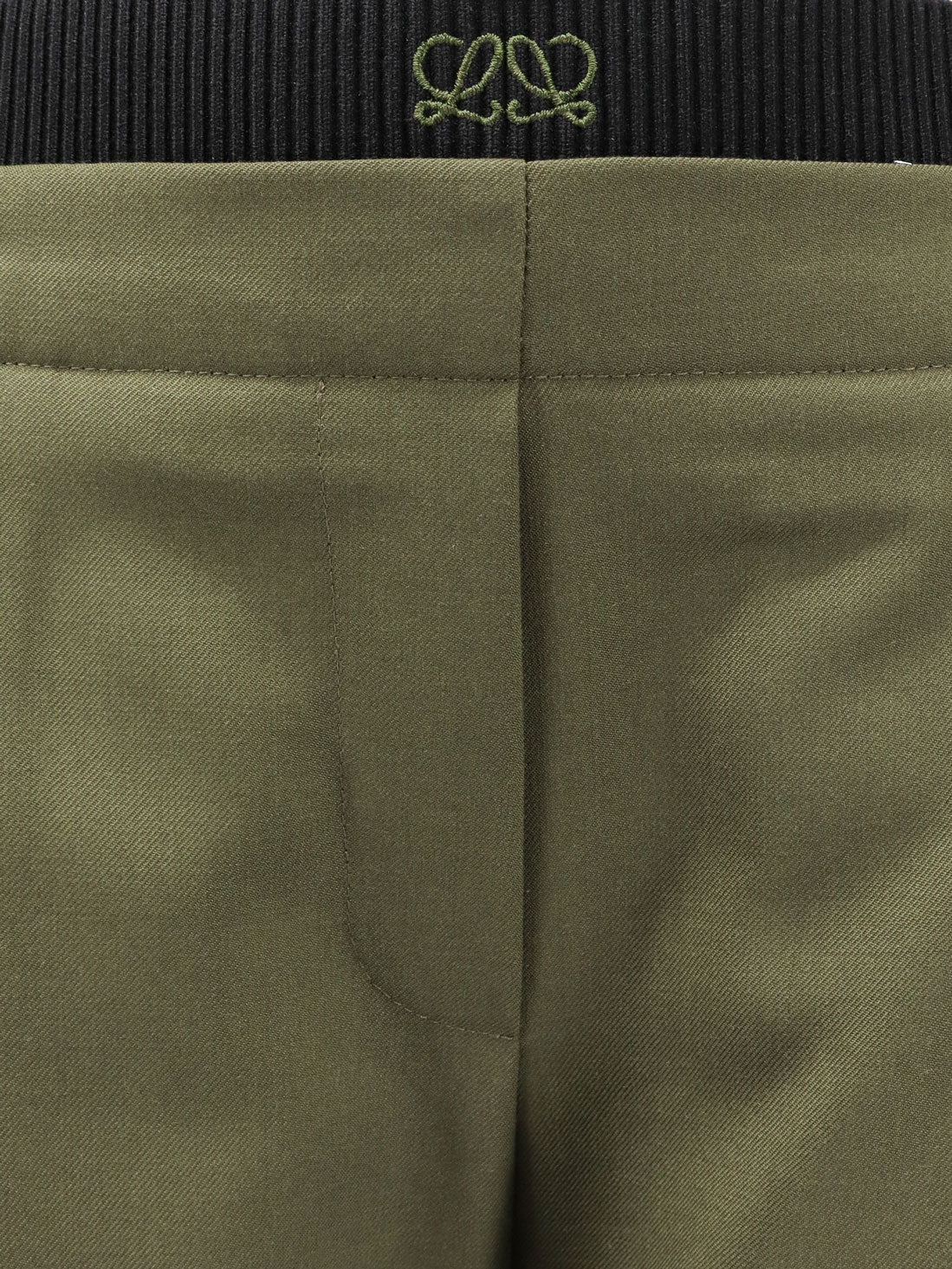Loewe Women Wool Trousers With Elastic Waistband LOEWE