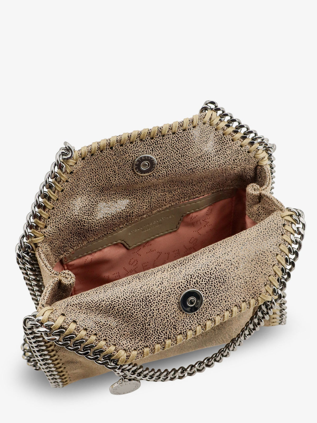 Stella Mccartney Women Falabella Tiny Bag In Shaggy Deer STELLA MCCARTNEY