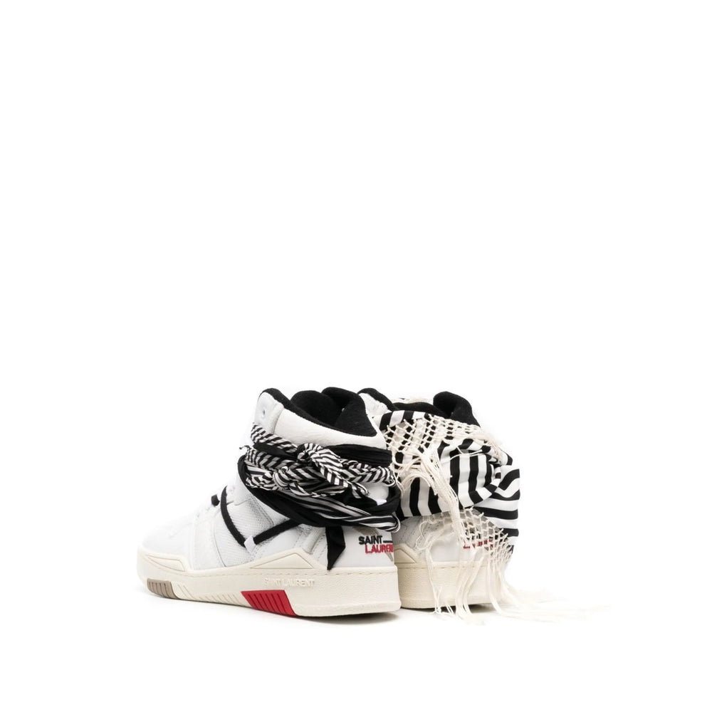 Saint Laurent White Trainers - Hi-Tops Men SAINT LAURENT