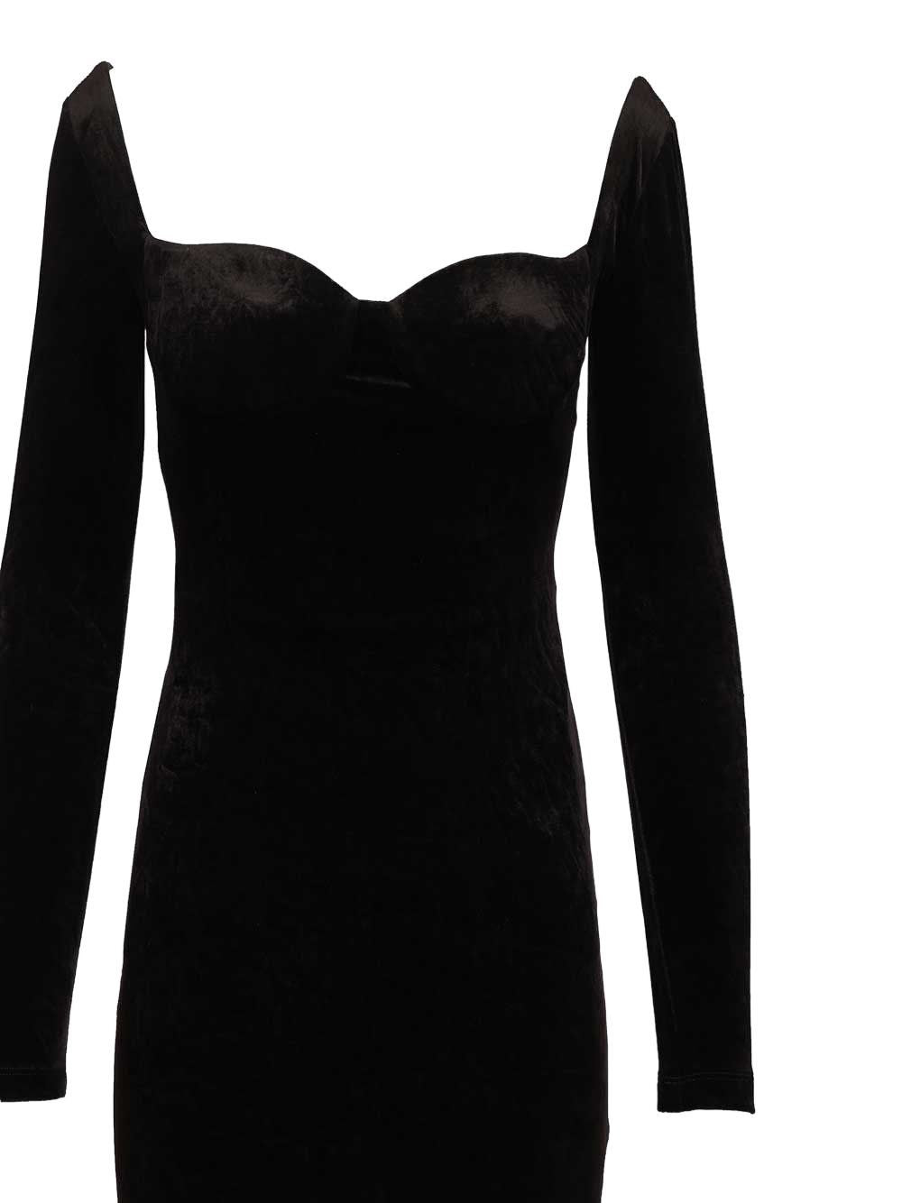 Balenciaga Women Off-The-Shoulder Maxi Dress BALENCIAGA