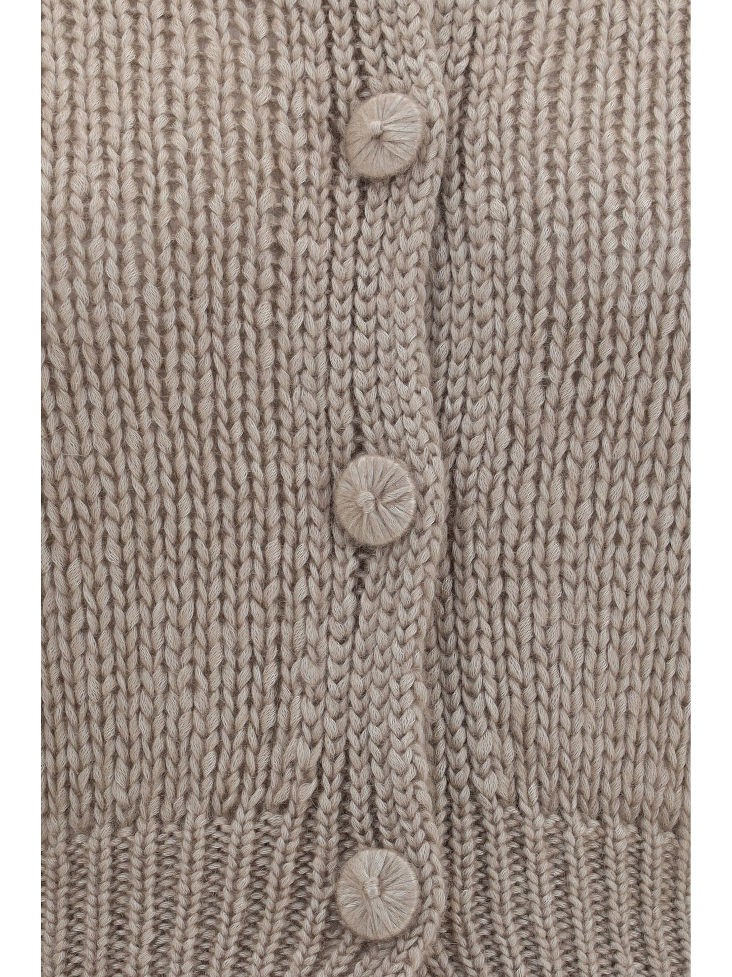 Forte_Forte Women Chunky Knit Cardigan With Buttons FORTE FORTE