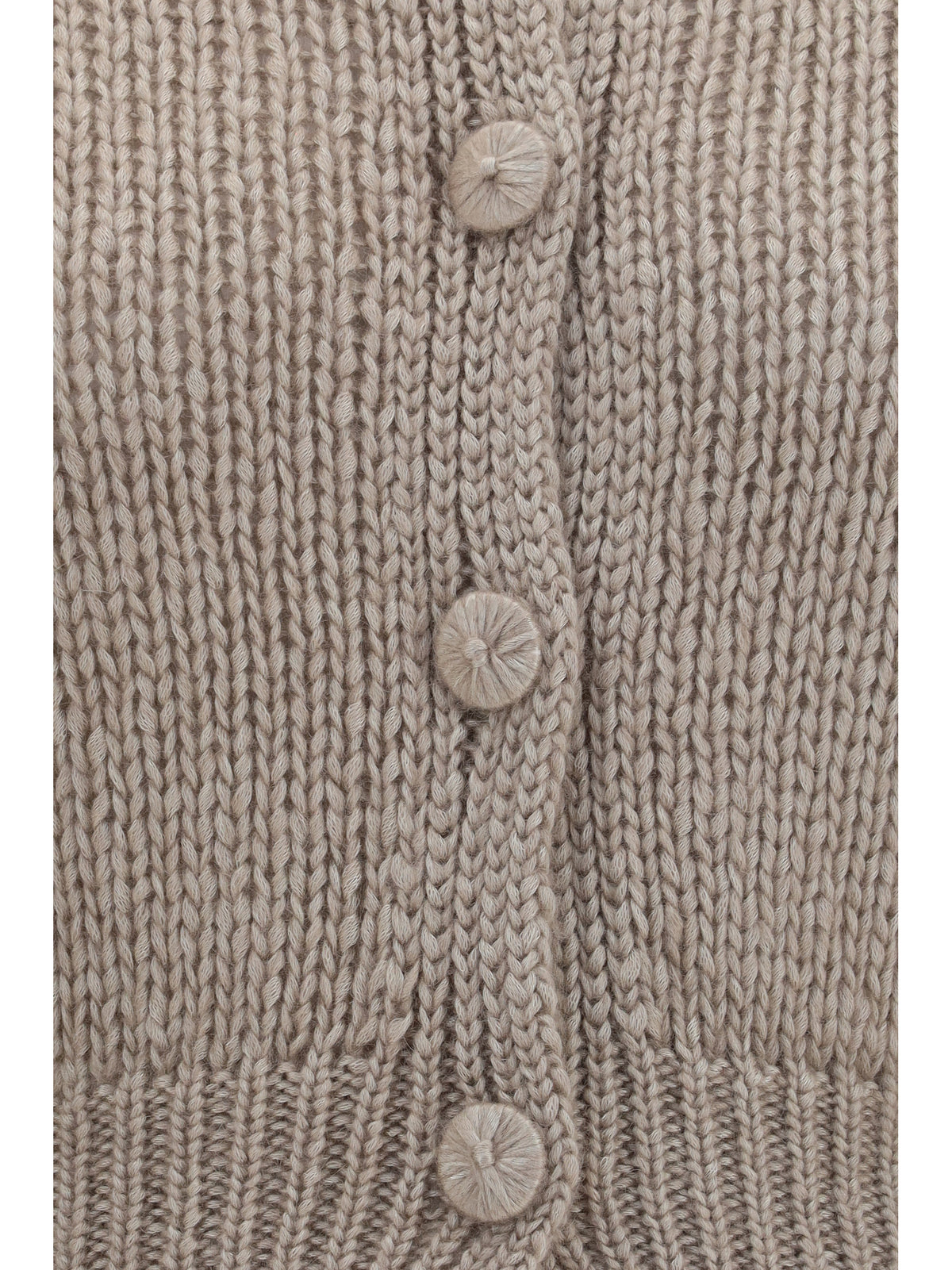 Forte_Forte Women Chunky Knit Cardigan With Buttons