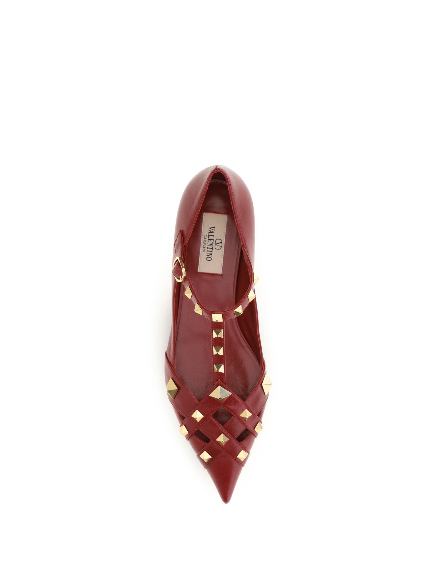 Valentino Garavani Women Studdy Ballerinas In Kidskin VALENTINO GARAVANI