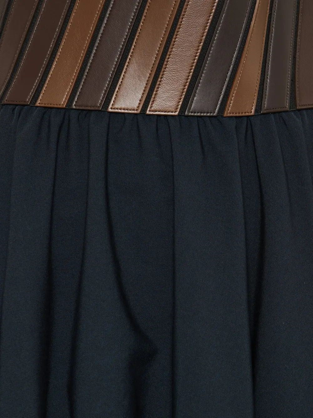 Alaïa Women Skirt With Leather Inserts ALAIA
