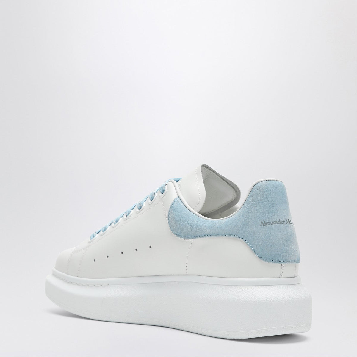 Alexander Mcqueen Oversize Sneakers White/Powder Blue Women ALEXANDER MCQUEEN
