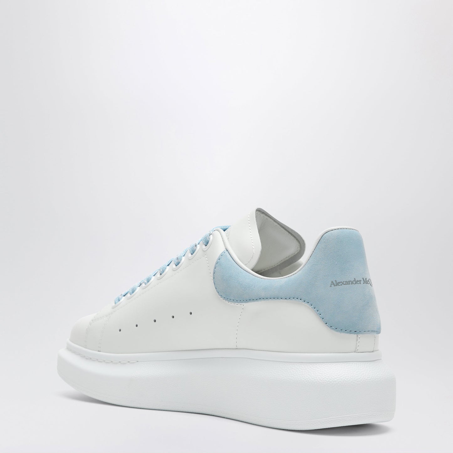 Alexander Mcqueen Oversize Sneakers In White/Powder Blue Women ALEXANDER MCQUEEN
