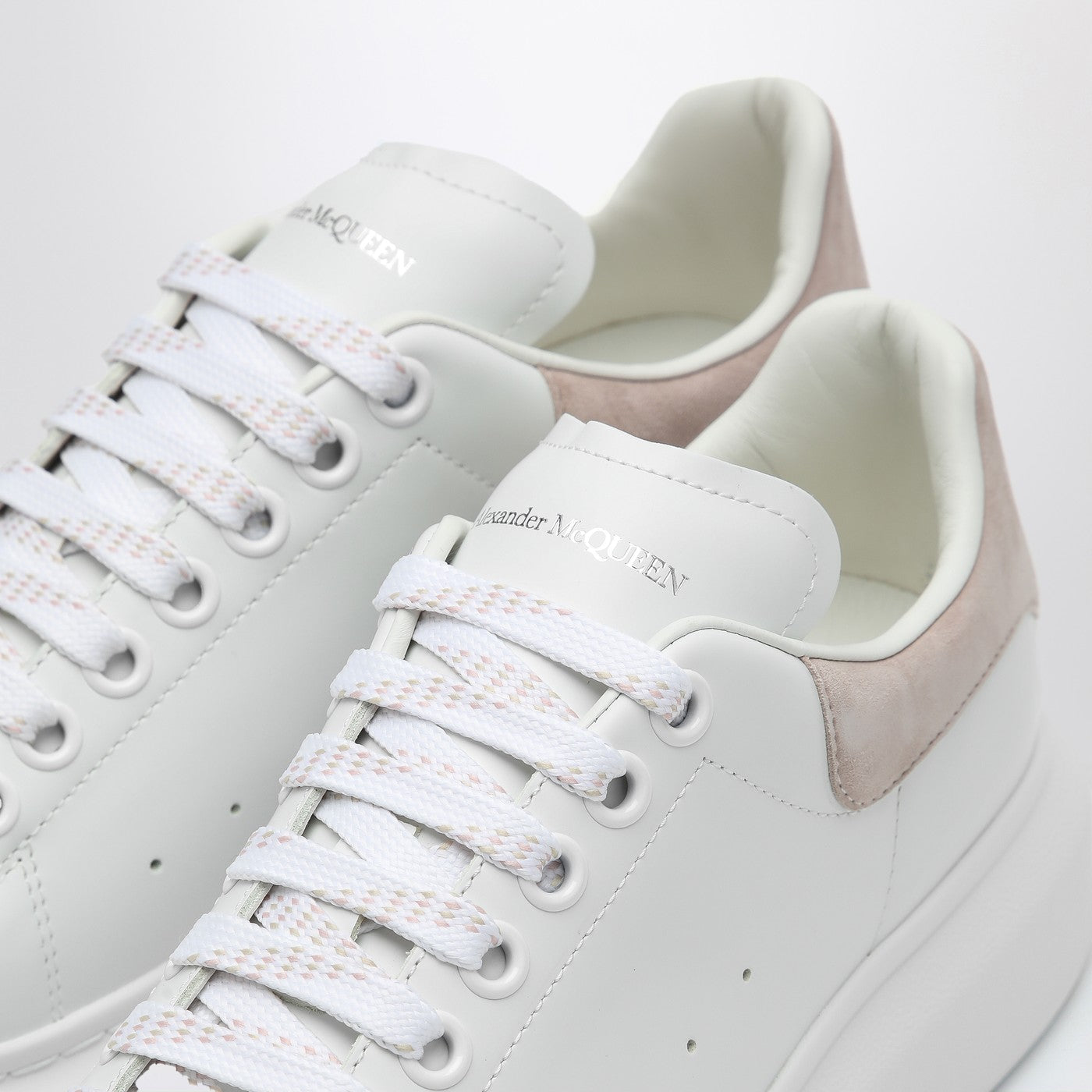 Alexander Mcqueen White And Patchouli Oversized Sneakers Women ALEXANDER MCQUEEN
