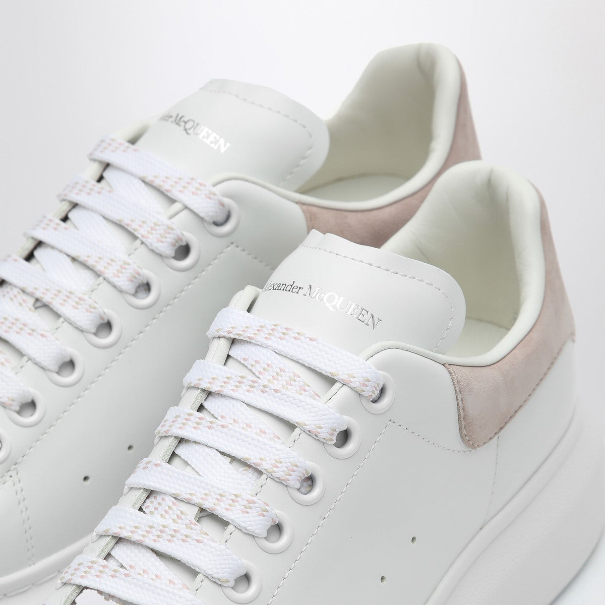 Alexander Mcqueen White And Patchouli Oversized Sneakers Women ALEXANDER MCQUEEN