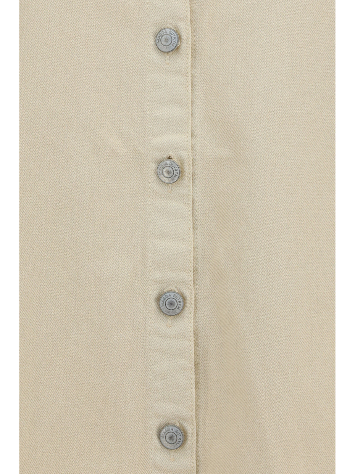 Magda Butrym Women Denim Shirt MAGDA BUTRYM