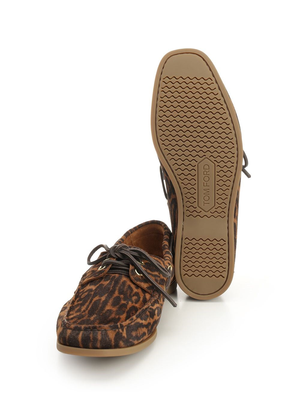 Tom Ford Men Suede Boat Shoes TOM FORD