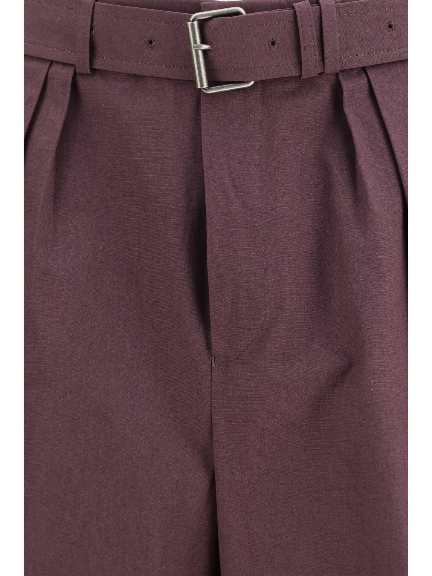 Dries Van Noten Men Cotton Poplin Shorts DRIES VAN NOTEN