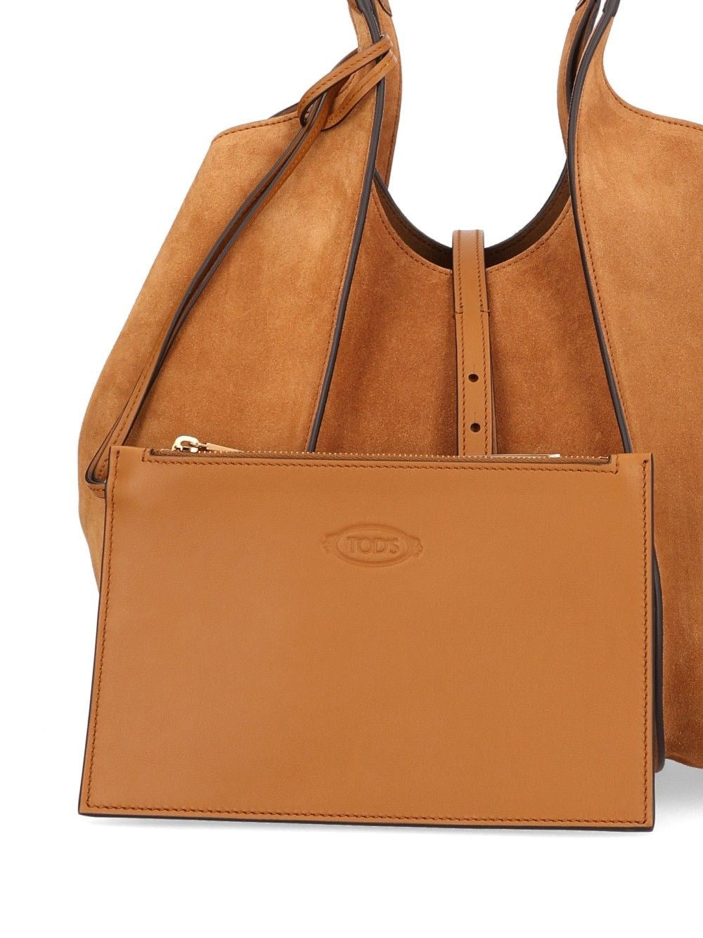 Tod's Women Small "T Timeless" Suede Bag TOD'S