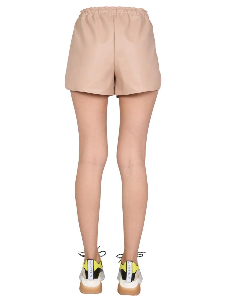 Stella Mccartney Women Faux Leather Shorts STELLA MCCARTNEY