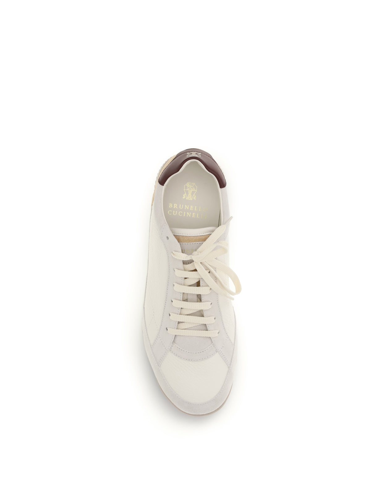 Brunello Cucinelli Men Deer And Suede Sneakers BRUNELLO CUCINELLI