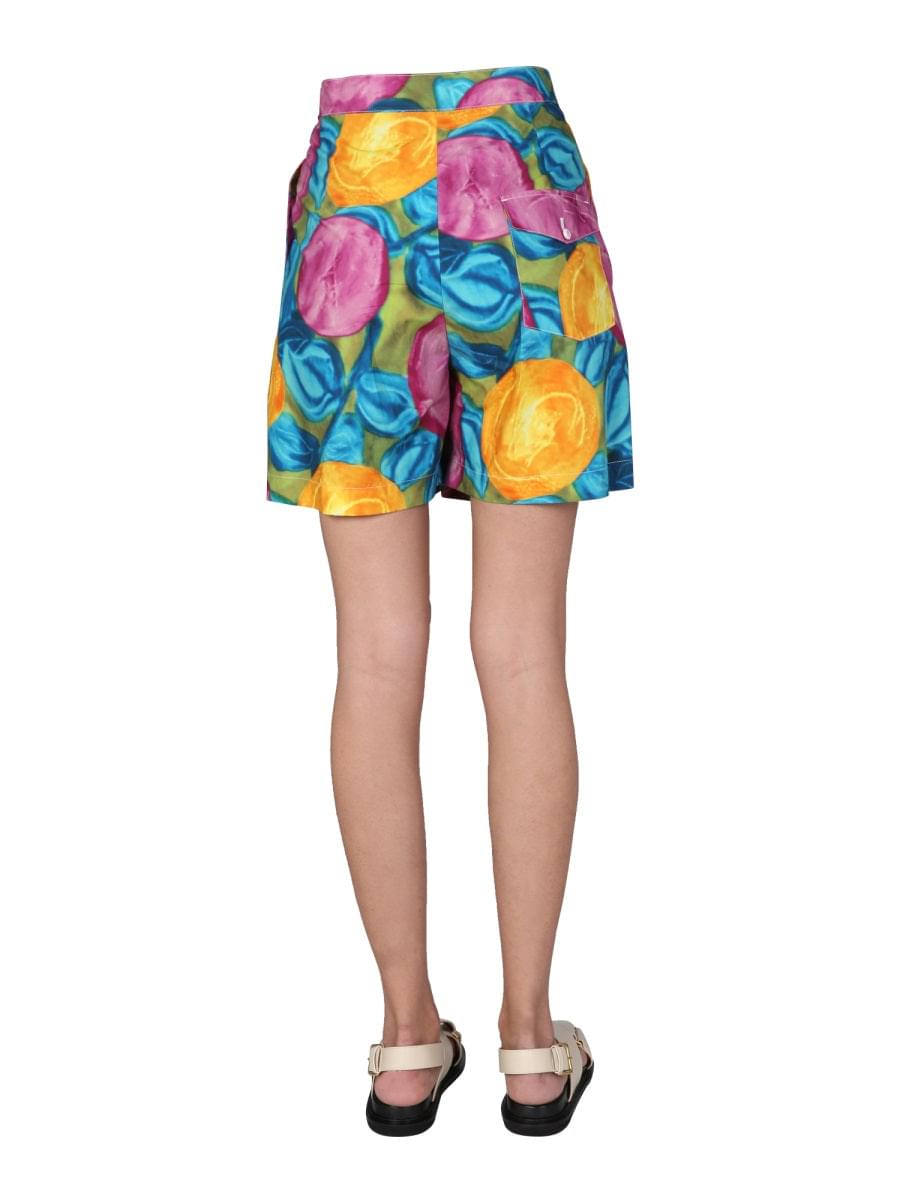 Marni Women Multicolor Print Bermuda MARNI