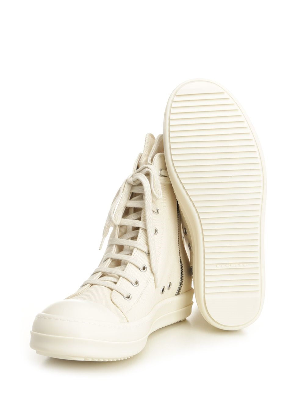 Rick Owens Drkshdw Men High-Top Cotton Sneakers RICK OWENS