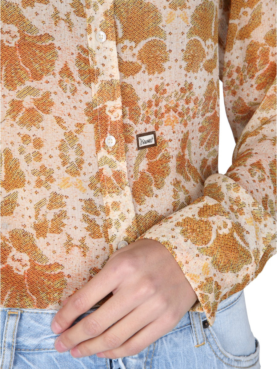 Dsquared2 Women Crepe Shirt DSQUARED2
