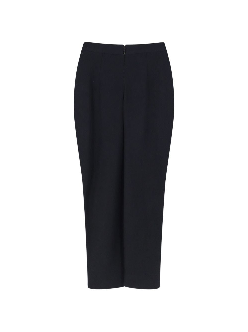 Givenchy Women Crêpe Cady Midi Skirt GIVENCHY