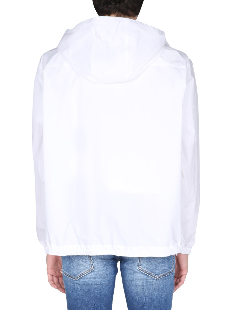 Dsquared2 Men Jacket With Logo Print DSQUARED2