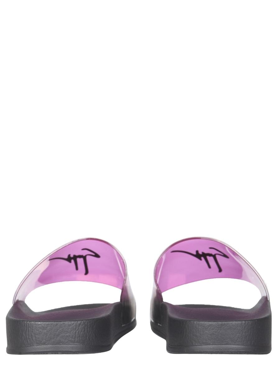 Giuseppe Zanotti Women Slide Sandals With Logo GIUSEPPE ZANOTTI
