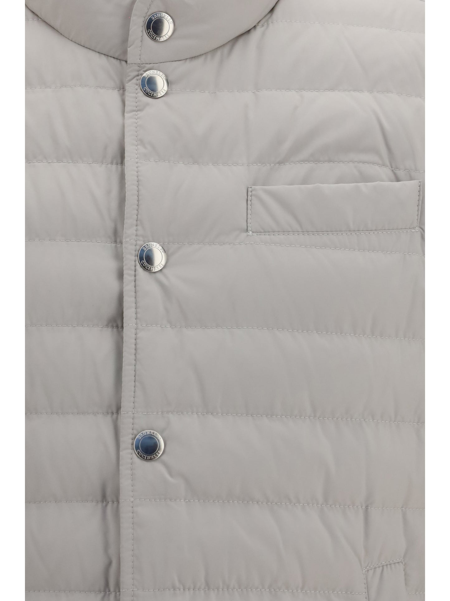 Brunello Cucinelli Men Sleeveless Padded Gilet BRUNELLO CUCINELLI