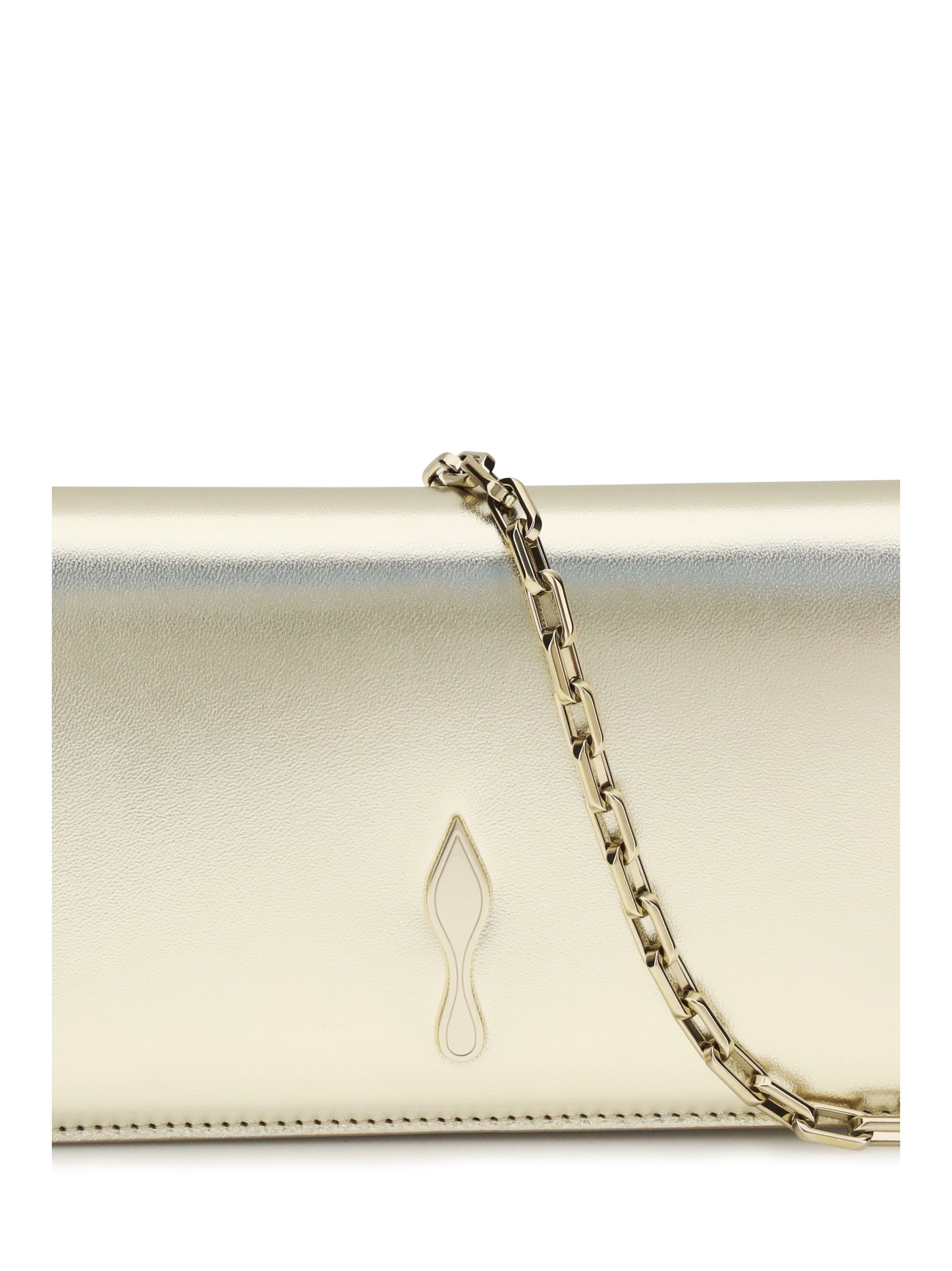 Christian Louboutin Women Bettina Clutch In Laminated Leather CHRISTIAN LOUBOUTIN