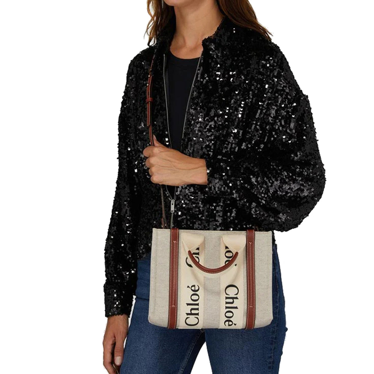 Chloe Woody Small Tote Bag Women CHLOE
