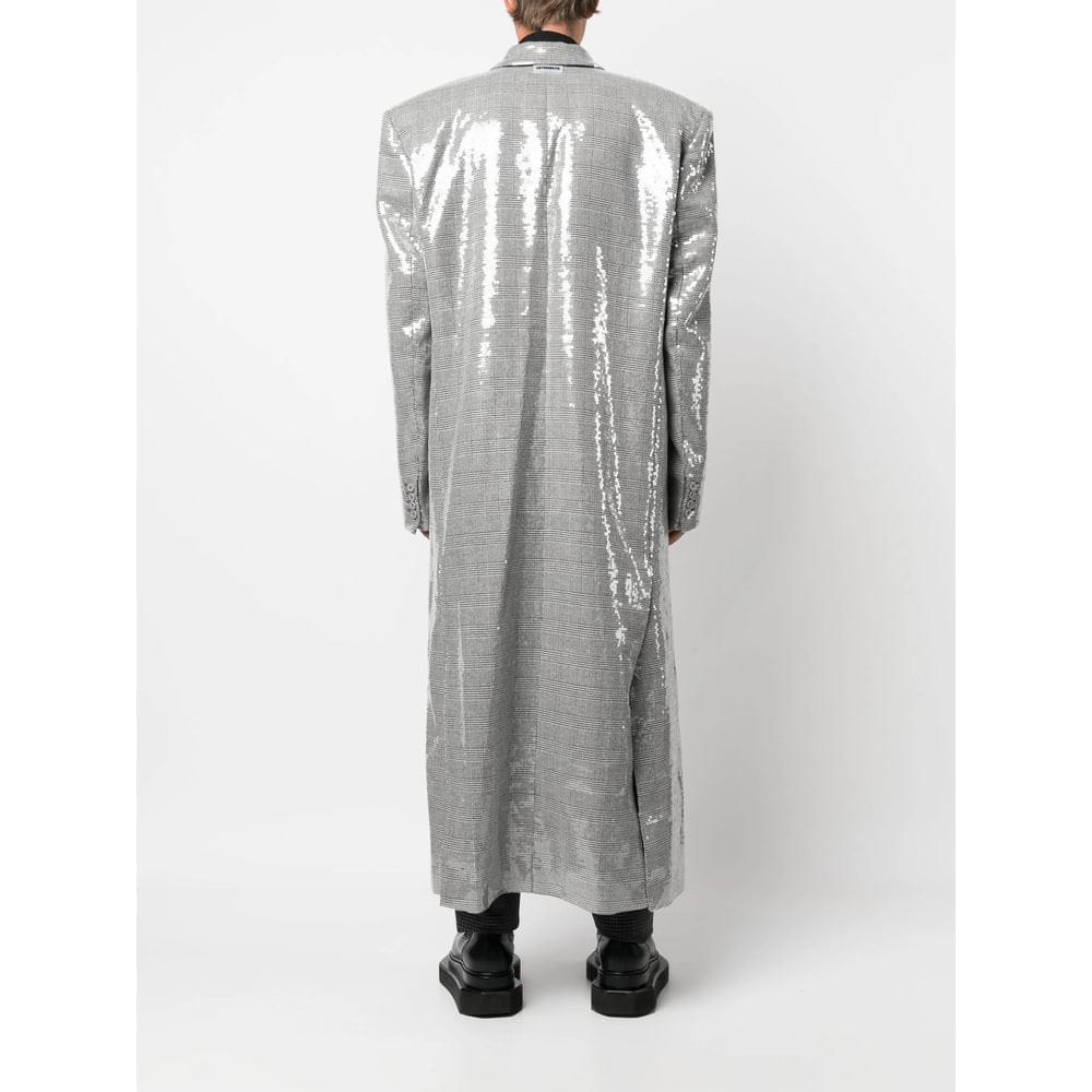 Vetements Black Coats - Single Breasted Coats Men VETEMENTS