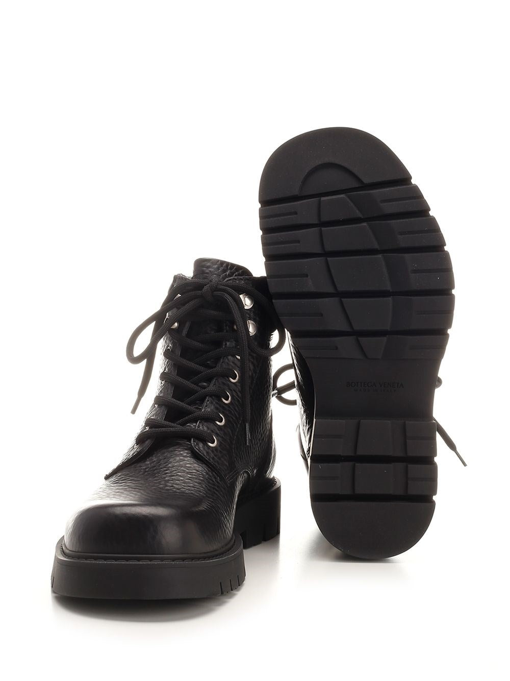 Bottega Veneta Men "Haddock" Lace-Up Boots BOTTEGA VENETA