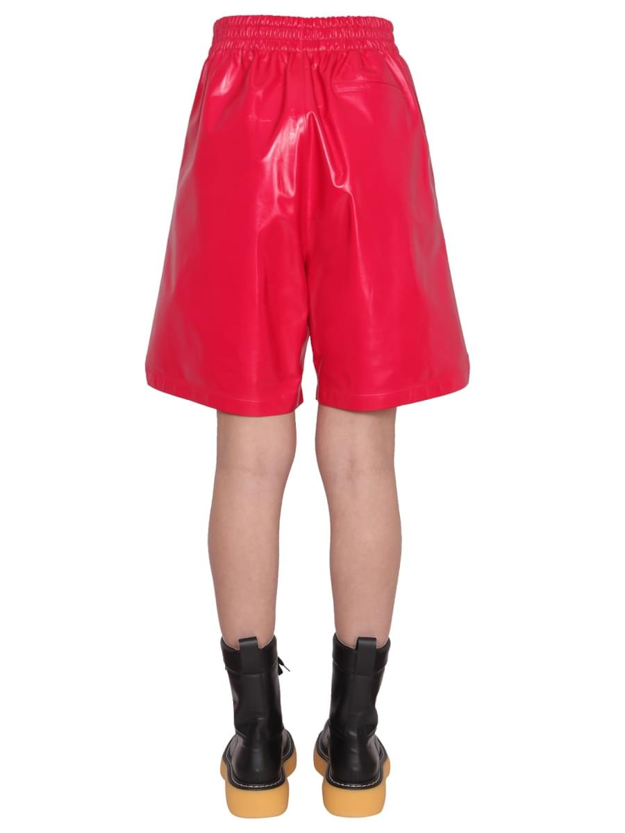 Bottega Veneta Women Leather Shorts BOTTEGA VENETA
