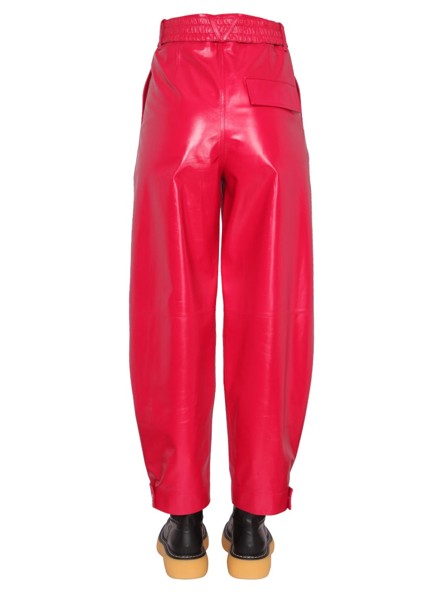 Bottega Veneta Women Leather Pants BOTTEGA VENETA