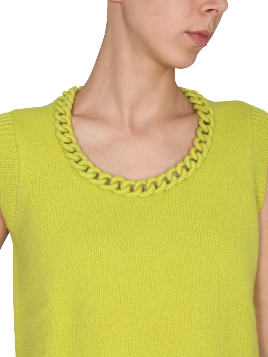 Bottega Veneta Women Vest With Crochet Chain BOTTEGA VENETA