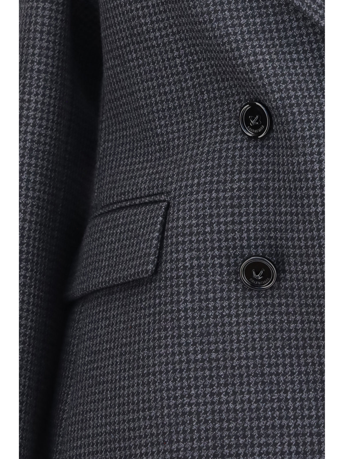 Balenciaga Women Double-Breasted Wool Blazer BALENCIAGA