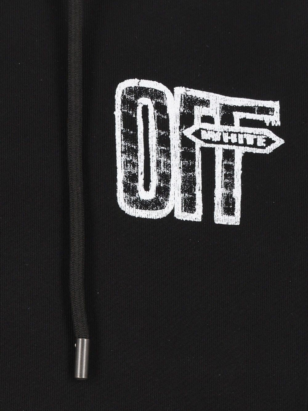 Off-White Men Motion Arrow Skate Hoodie OFF-WHITE