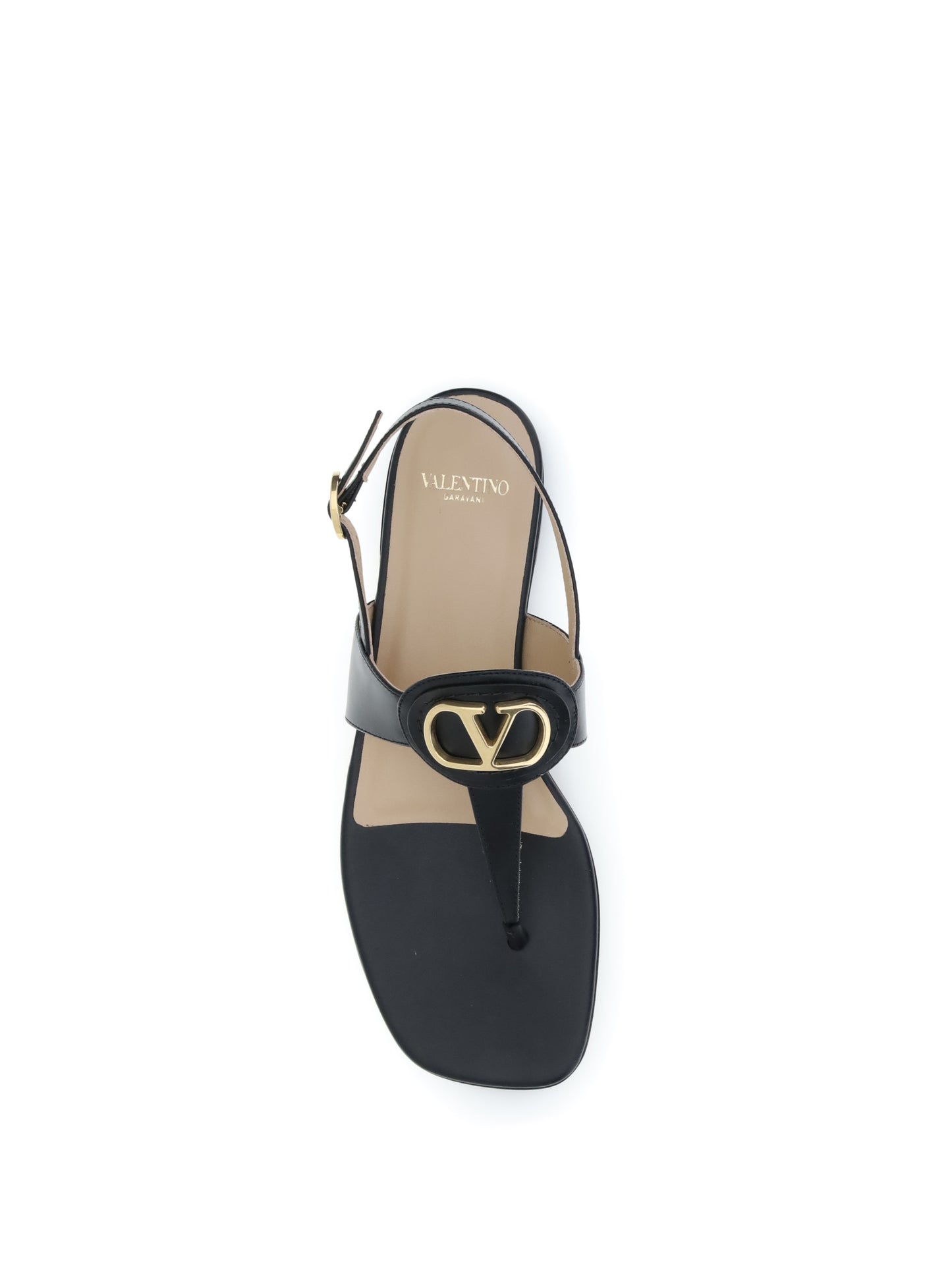 Valentino Garavani Women Leather Thong Sandals VALENTINO GARAVANI