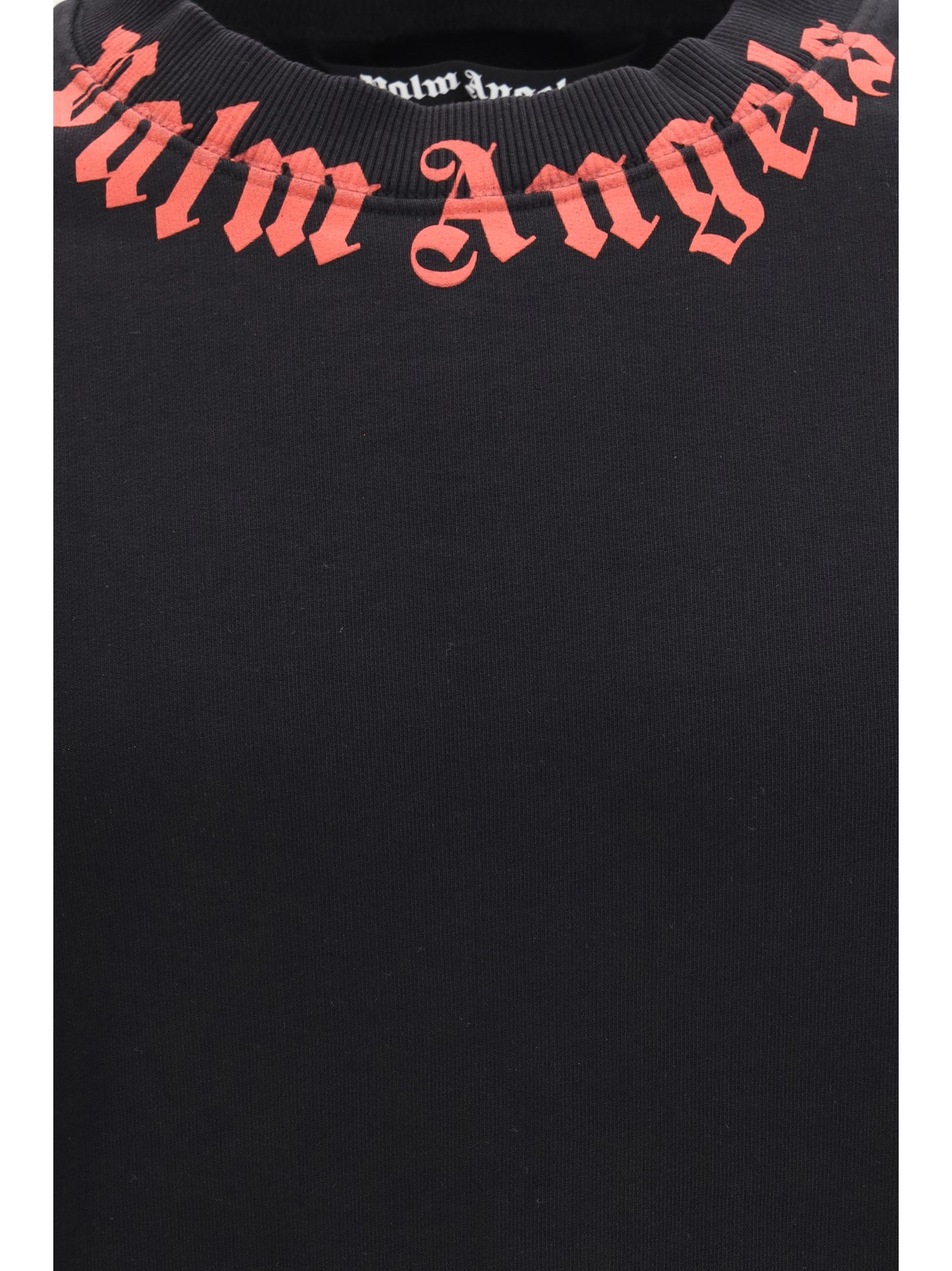 Palm Angels Men Neck Logo Sweatshirt PALM ANGELS