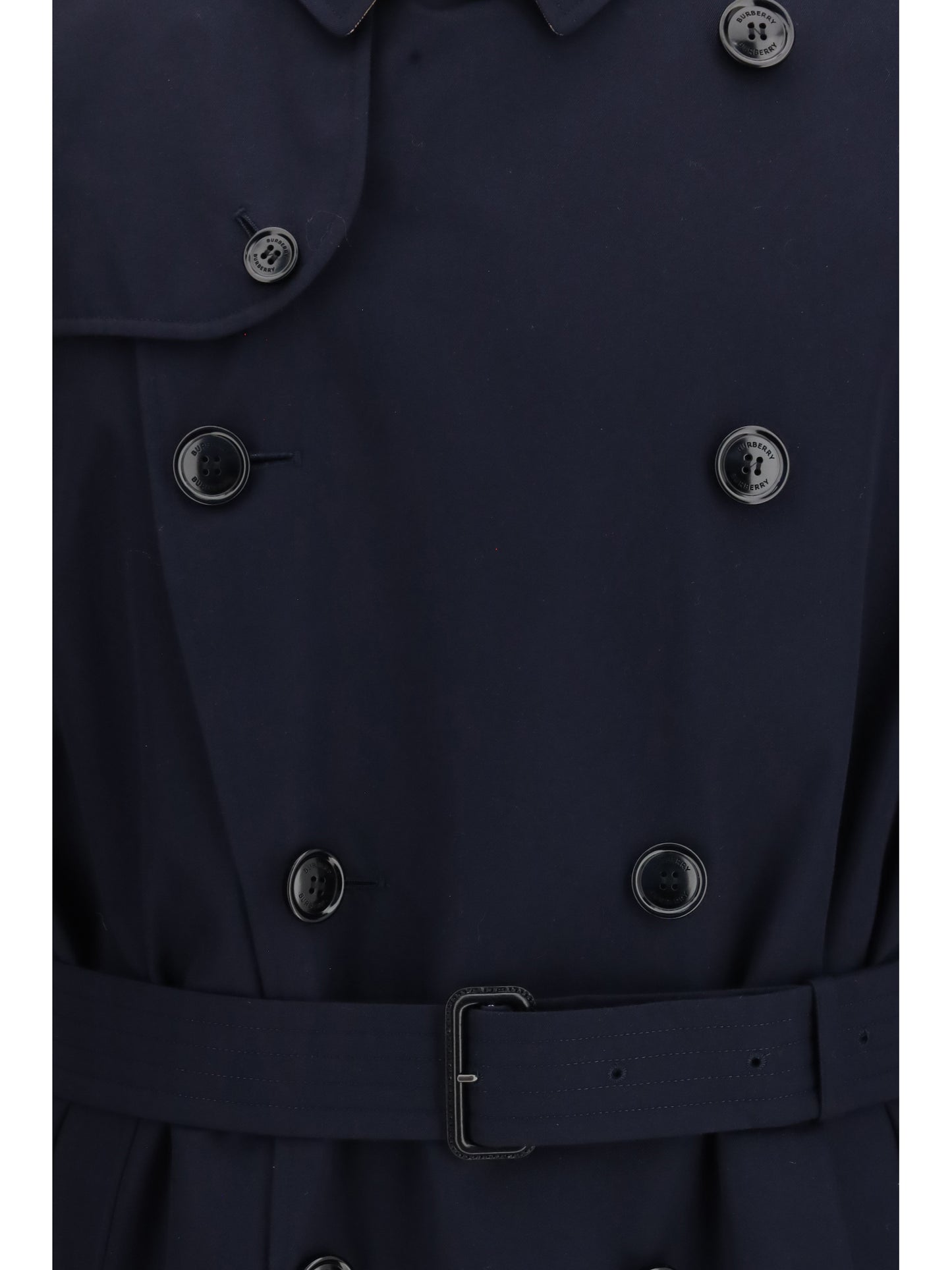 Burberry Men Double-Breasted Belted Trench Coat BURBERRY