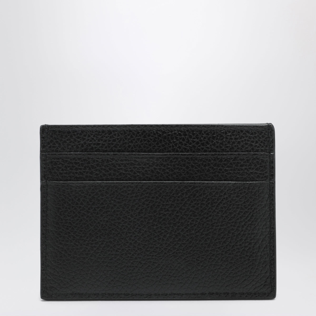 Balenciaga Cash Black Card Holder In Grained Leather Men BALENCIAGA