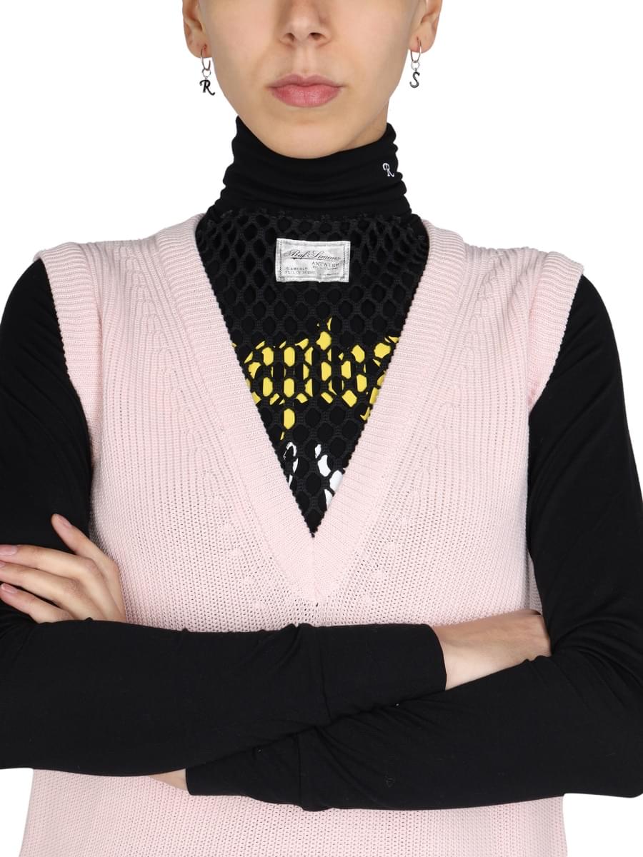 Raf Simons Women Knitted Vest RAF SIMONS