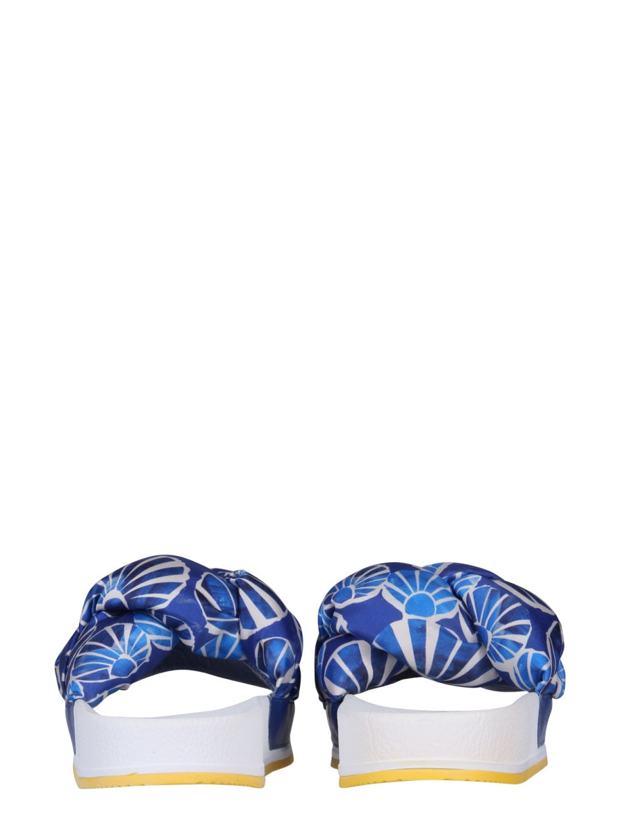 La Doublej Women Braid Slide Sandals LA DOUBLEJ