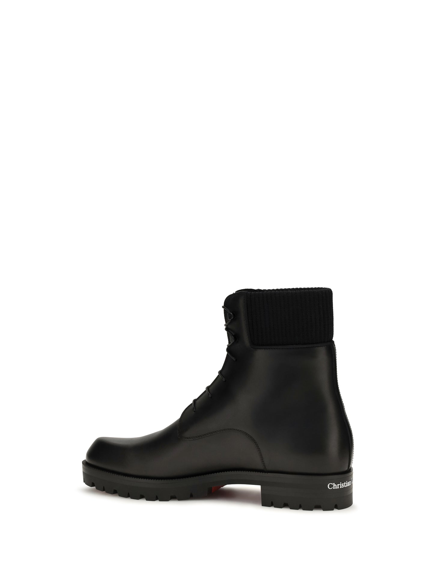 Christian Louboutin Men Trapman Tct 2 Leather Ankle Boots CHRISTIAN LOUBOUTIN